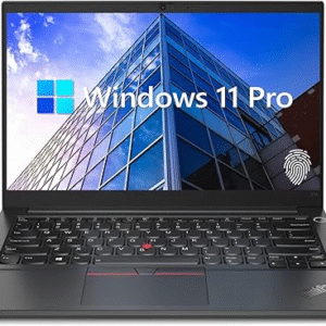 Lenovo ThinkPad E14 Gen 5 Business Laptop, 14" FHD+ Display, AMD Ryzen 7 7730U (Beat i7-1255U), 16GB RAM, 512GB SSD, FP Reader, Backlit Keyboard, HDMI, RJ45, Wi-Fi 6, Windows 11 Pro, Black
